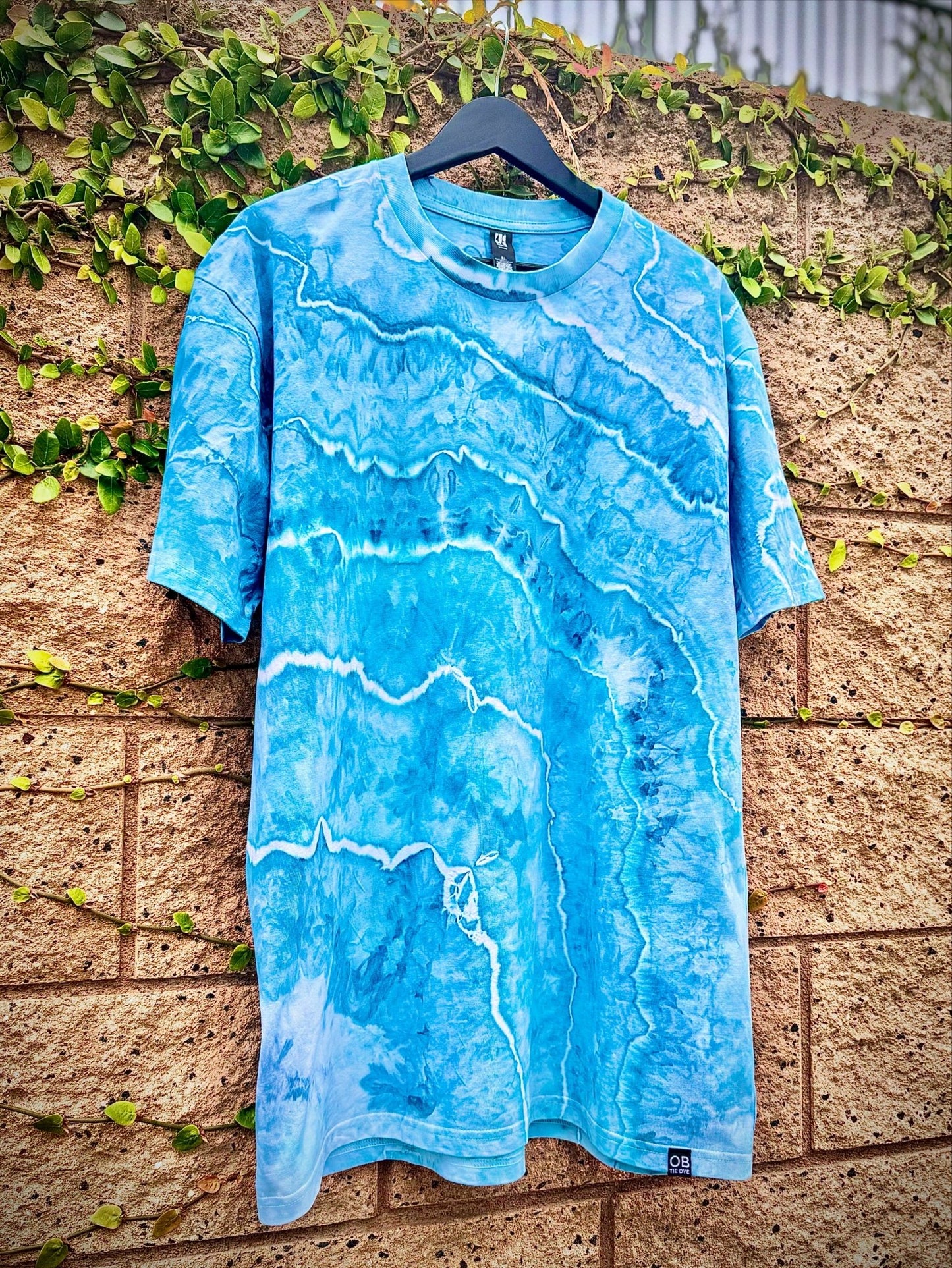 Unisex Tee – Hand Ice - Dyed - OB Tie Dye -