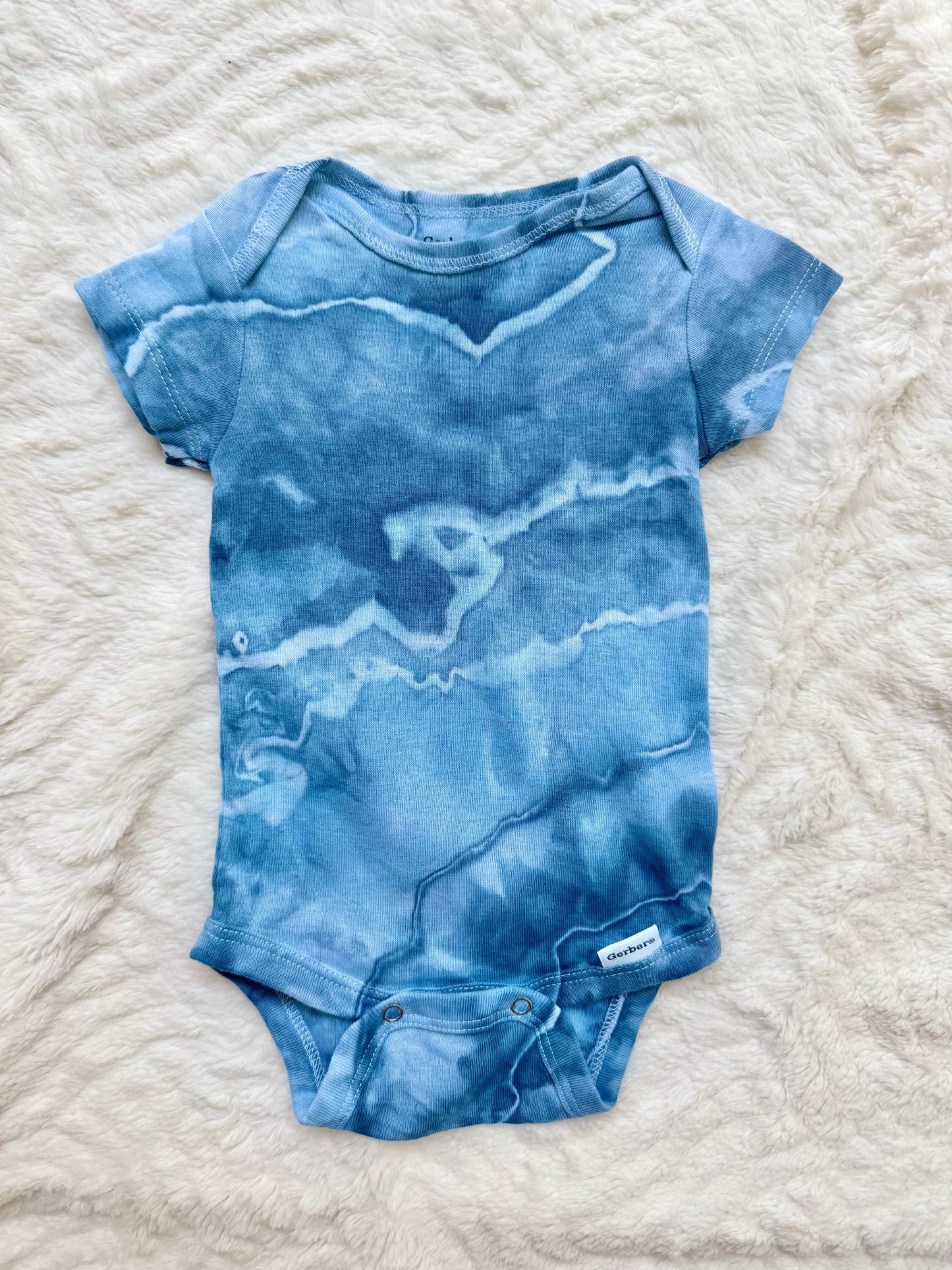 Baby Onesie — Hand - Dyed in San Diego - OB Tie Dye -