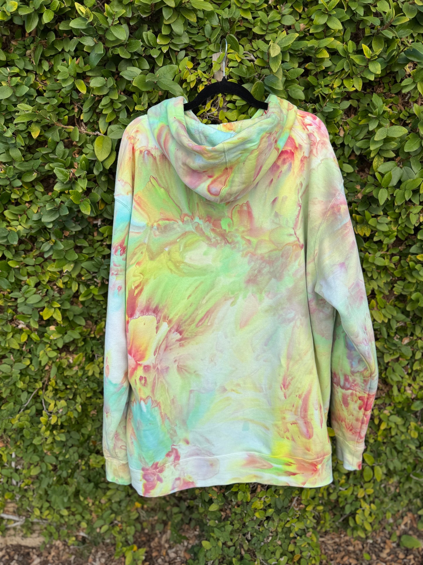 OB TIE DYE Rainbow Embroidered Hoodie