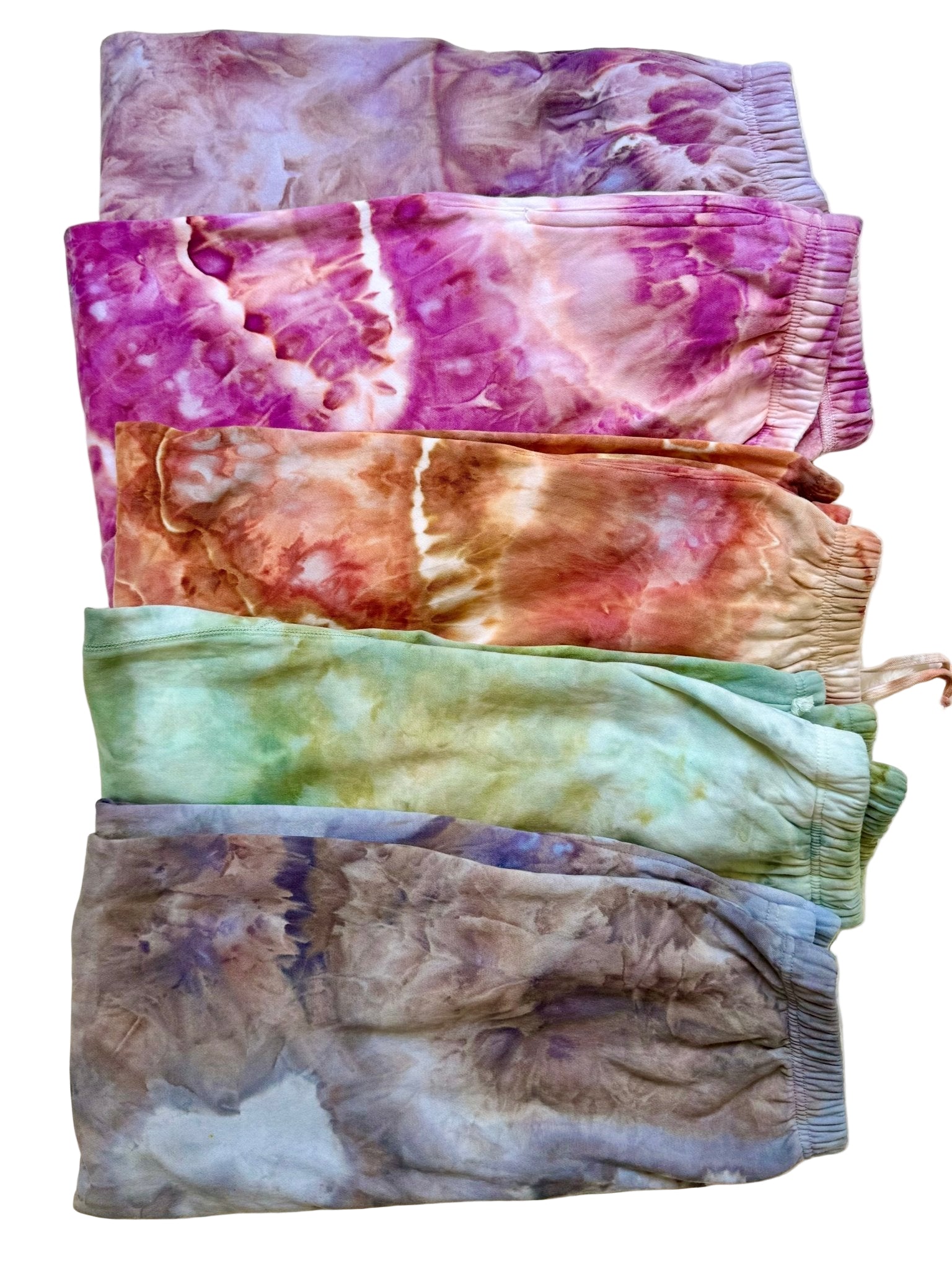 Unisex Hand Dyed Sweatpants - OB Tie Dye - 