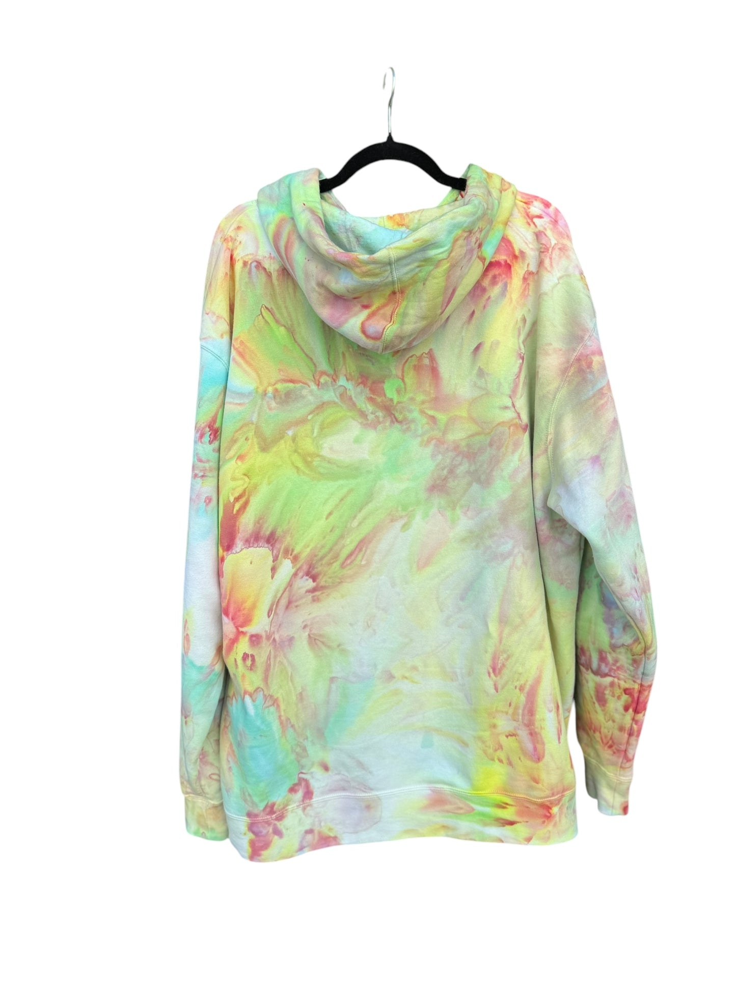 OB TIE DYE Rainbow Embroidered Hoodie