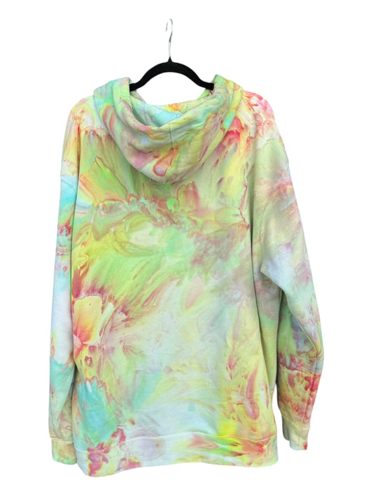 OB TIE DYE Rainbow Embroidered Hoodie