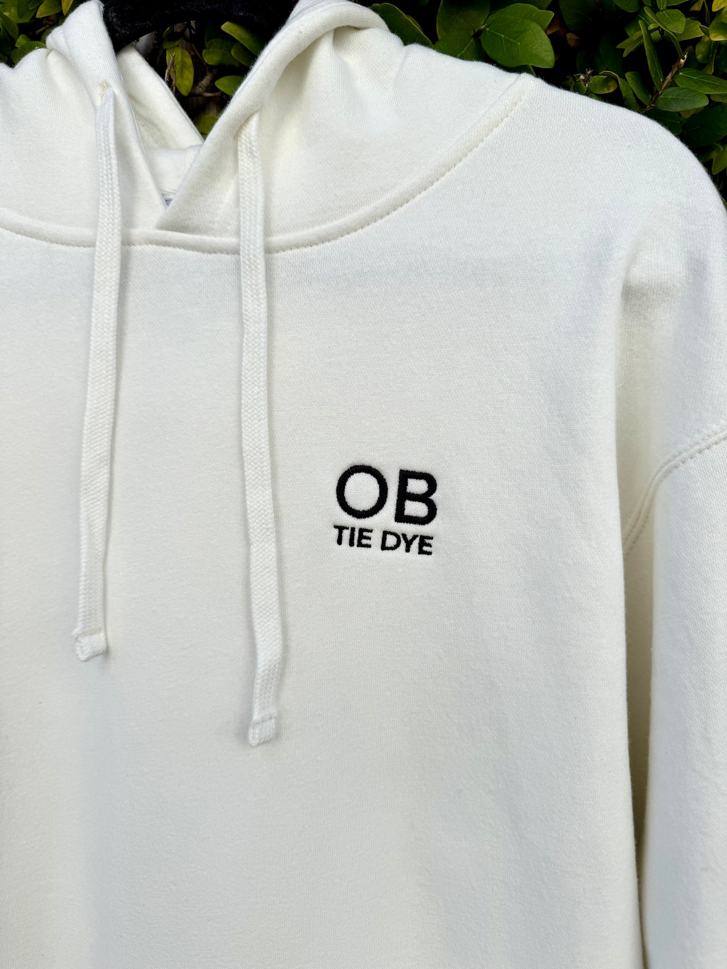 Custom OB TIE DYE Embroidered Hoodie