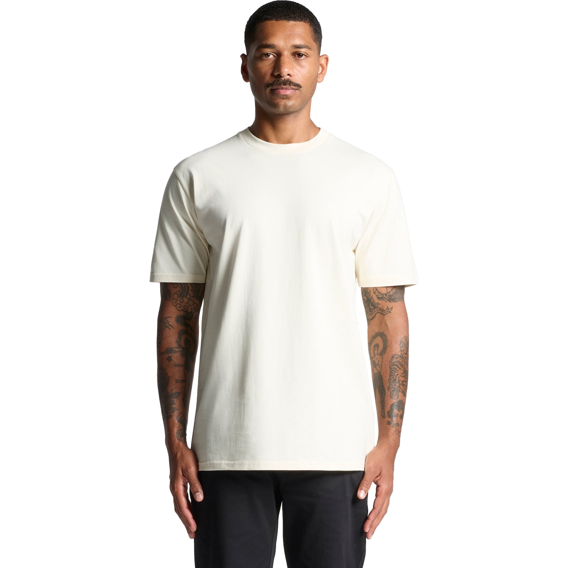 Hand Ice‑Dyed Men’s Tee – One‑of‑a‑Kind from San Diego - OB Tie Dye - 
