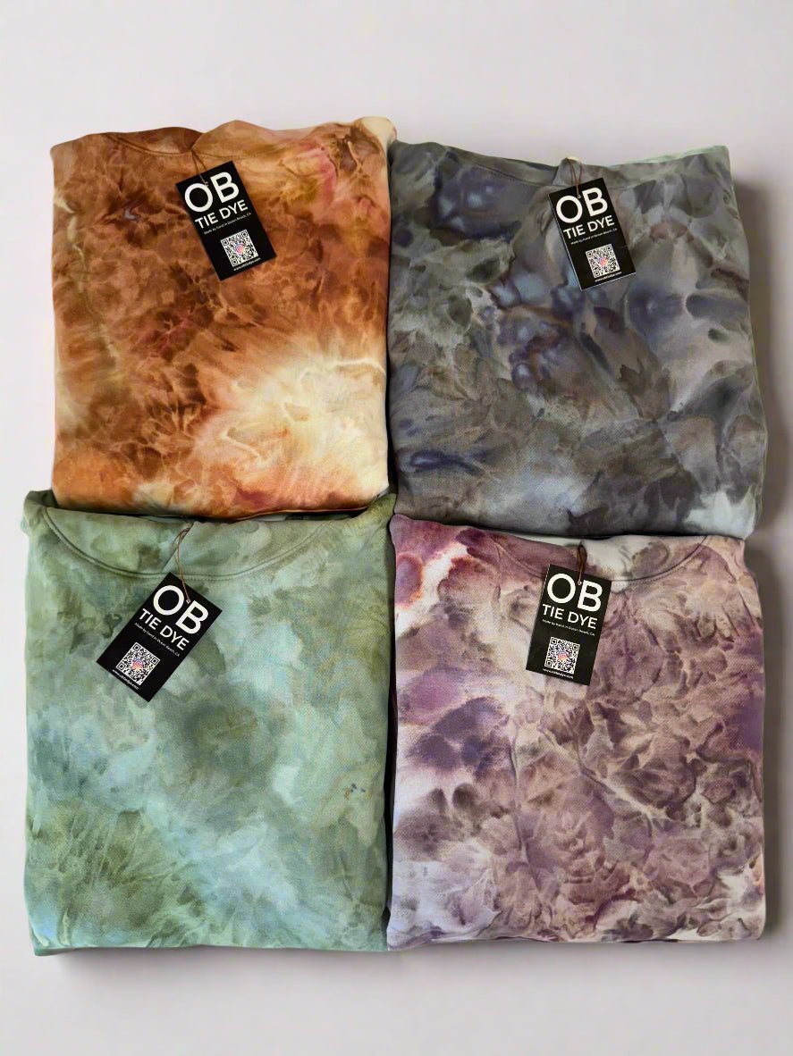 Unisex Hand Dyed Hoodie - OB Tie Dye - 