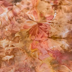 Hand-dyed ice dye hand dyed dog bandana with organic, coastal-inspired color pattern