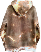 One-of-One Ice-Dyed Hoodie (L), San Diego Padres Brown & Gold
