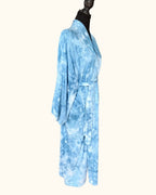 Hand Ice-Dyed Kimono Robe