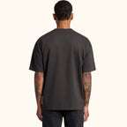 Hand-dyed ice dye hand ice dyed oversized tee one of a kind from san diego with organic, coastal-inspired color pattern