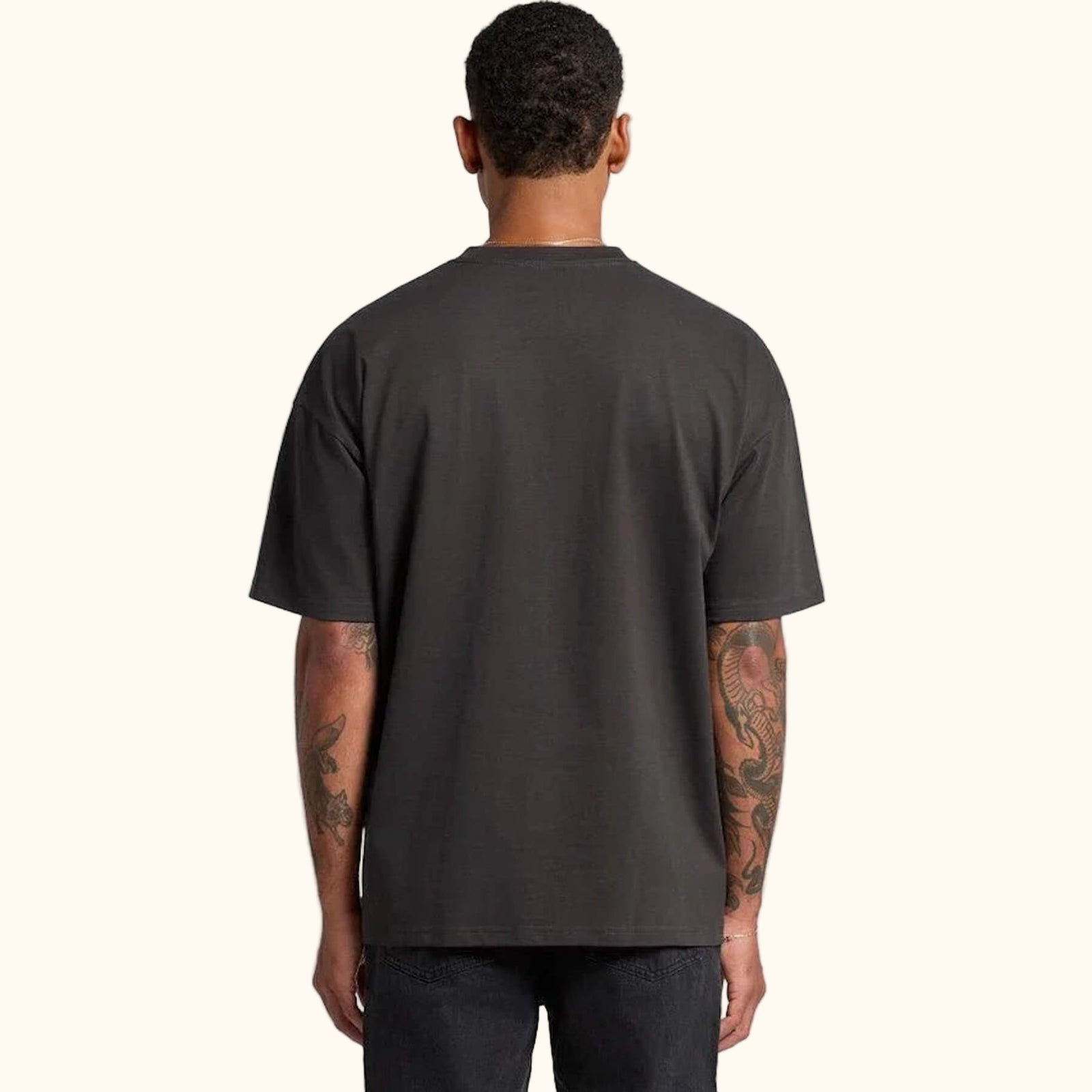 Hand-dyed ice dye hand ice dyed oversized tee one of a kind from san diego with organic, coastal-inspired color pattern