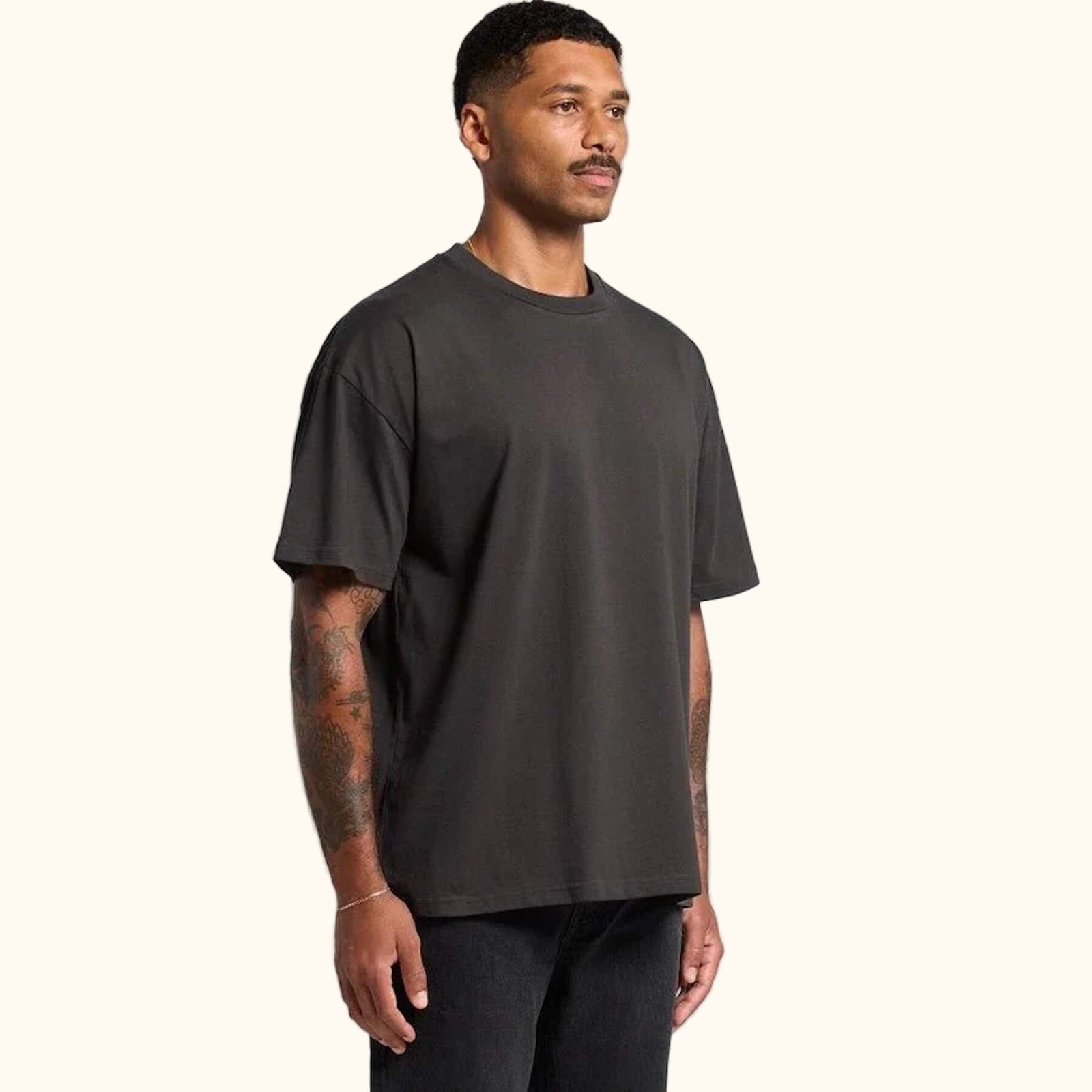 Hand-dyed ice dye hand ice dyed oversized tee one of a kind from san diego with organic, coastal-inspired color pattern