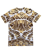 One-of-One Ice-Dyed Tee (S), San Diego Padres Brown & Gold