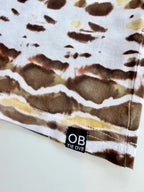 One-of-One Ice-Dyed Tee (S), San Diego Padres Brown & Gold