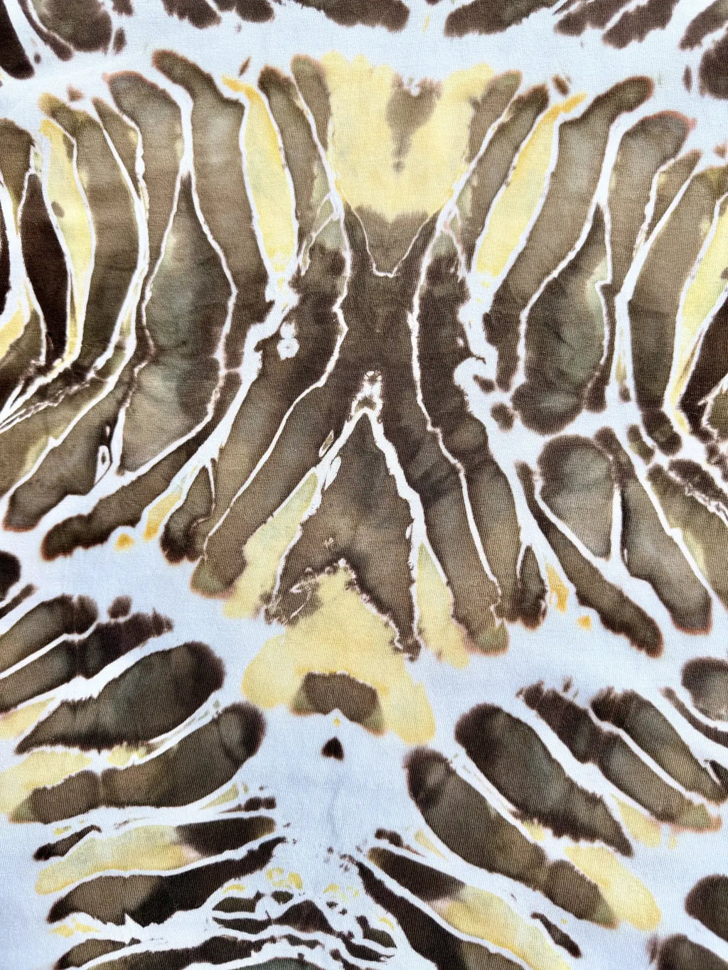One-of-One Ice-Dyed Tee (S), San Diego Padres Brown & Gold