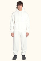 Hand-dyed ice dye ice dyed sweatpants with organic, coastal-inspired color pattern