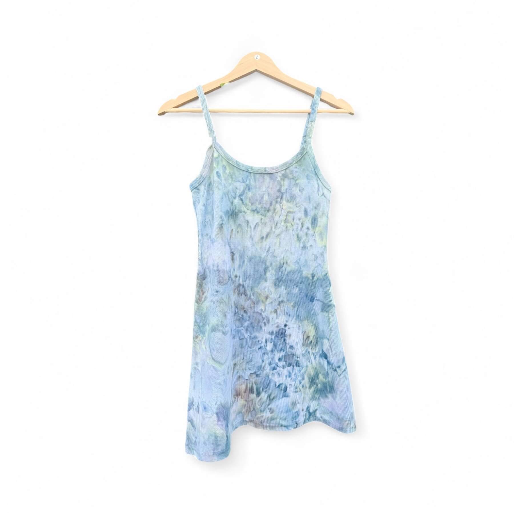 Heavy Rib Spaghetti Strap Mini Dress